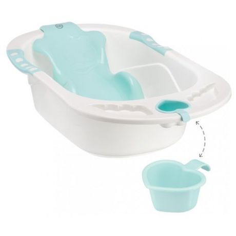 Анатомическая ванночка Happy Baby Bath comfort aquamarine