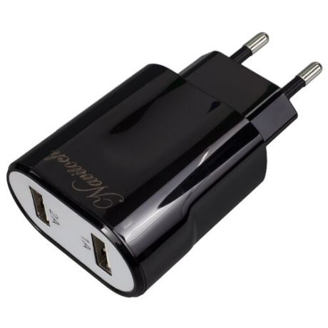 Сетевая зарядка Navitoch 2xUSB JL-U390 1A черный