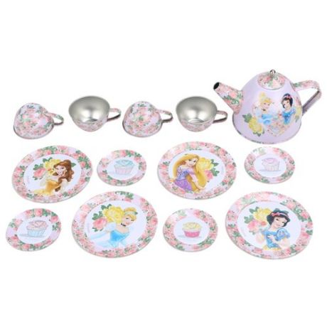 Набор посуды Hengjiang Art Ceramics Factory Королевское чаепитие DSN0201-005 розовый
