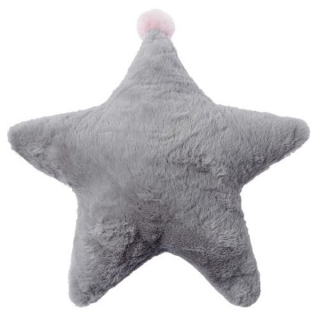 Подушка декоративная Крошка Я Звезда 35 х 35 см серый
