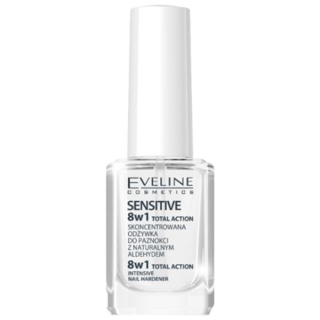 Средство для ухода Eveline Cosmetics Sensitive Здоровые ногти 8 в 1 12 мл