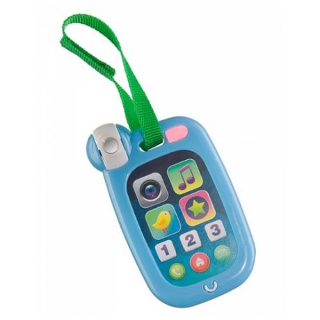 Интерактивная развивающая игрушка Happy Baby HappyPhone 330640 синий