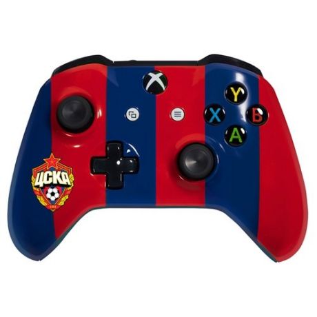 Геймпад RAINBO Xbox One Wireless Controller FC CSKA красно-синий