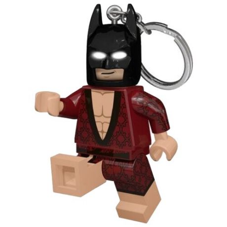 Брелок-фонарик LEGO Kimono Batman LGL-KE103K, черный/коричневый