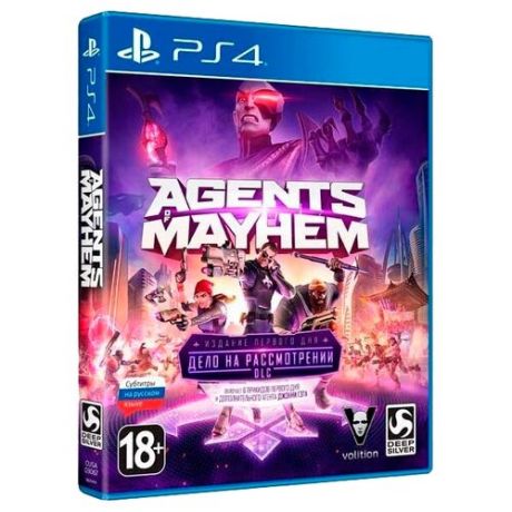 Игра для PlayStation 4 Agents of Mayhem издание первого дня