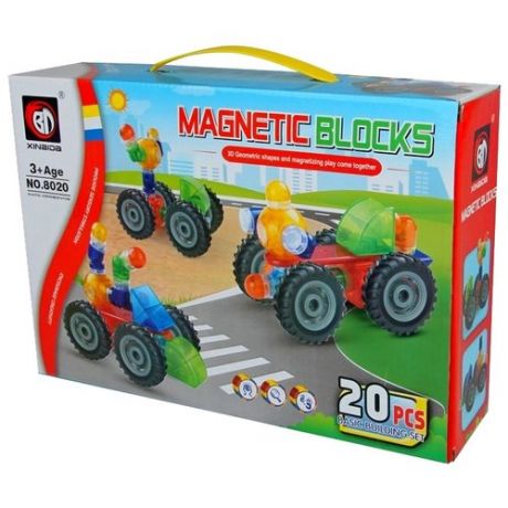 Магнитный конструктор Xinbida Magnetic Blocks 8020