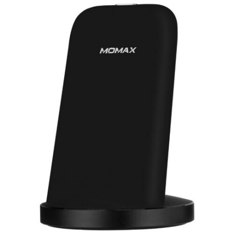 Беспроводная сетевая зарядка MOMAX Q.DOCK2 FAST Wireless Charger черный
