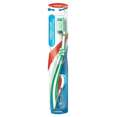 Зубная щетка Aquafresh Everyday Clean, зеленый