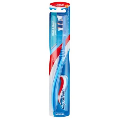 Зубная щетка Aquafresh Clean & Reach, голубой