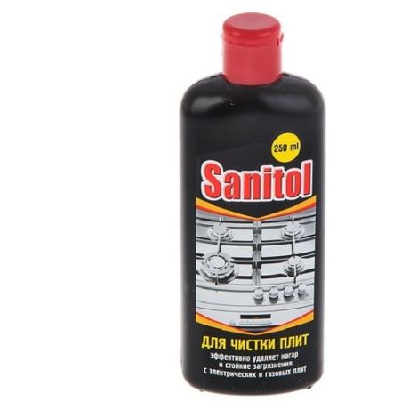 Средство для чистки плит, жидкость Sanitol 250 мл