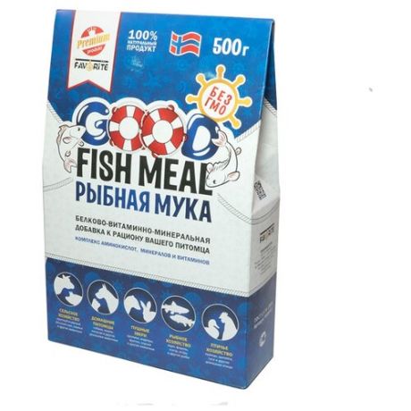 Добавка в корм GOOD FISH MEAL Рыбная мука 500 г