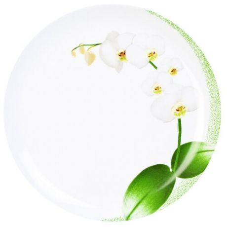Luminarc Тарелка обеденная White Orchid 25 см белый