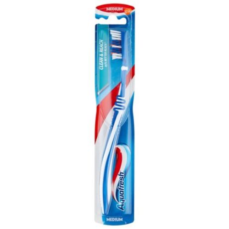Зубная щетка Aquafresh Clean & Reach, белый