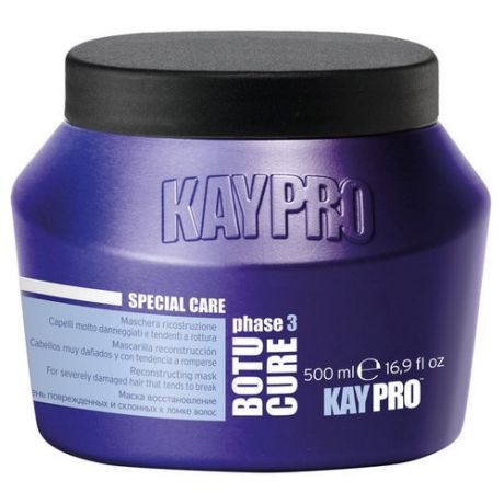 KayPro Botu-Cure Маска для волос восстанавливающая с ботоксом, 500 мл