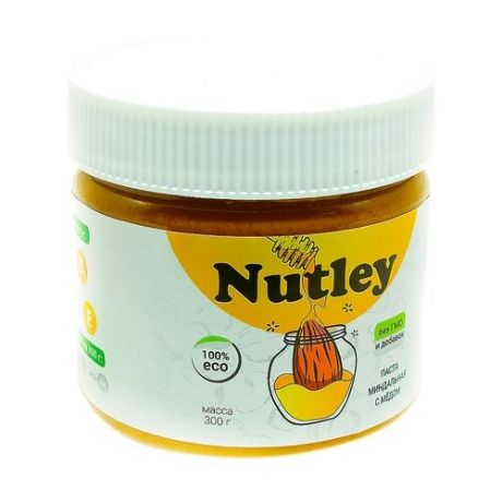 Nutley Миндальная паста с медом, 300 г