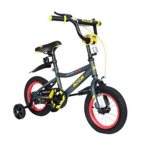 Детский велосипед Grand Toys GT9505 Safari Proff Neon желтый (требует финальной сборки)