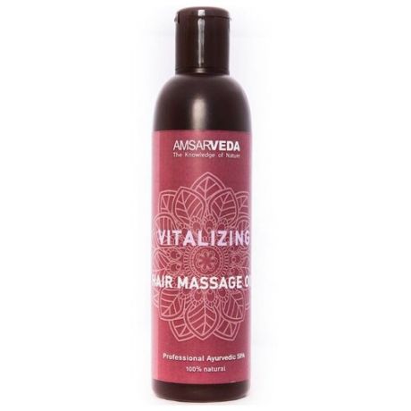 Amsarveda Массажное масло для волос и кожи головы тонизирующее, 250 мл