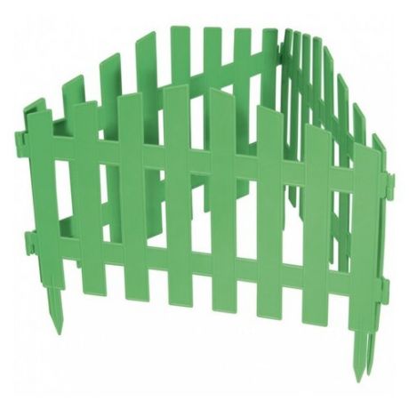 Забор декоративный PALISAD Марокко, зеленый, 3 х 0.28 м