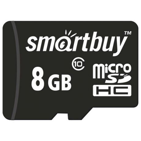 Карта памяти SmartBuy microSDHC Class 10 8GB