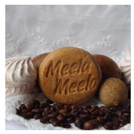 Meela Meelo твердый шампунь Кофе-мокко, 85 гр