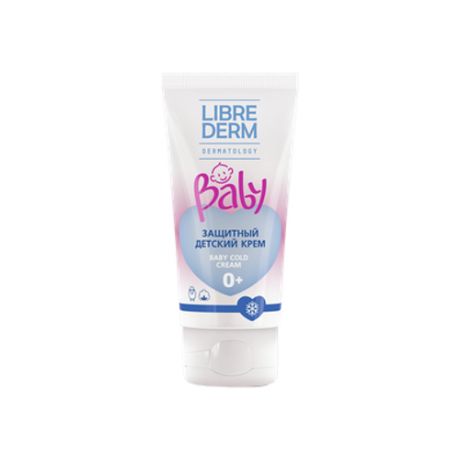 Librederm Baby Cold Cream Детский крем защитный с ланолином и экстрактом хлопка в коробке 50 мл