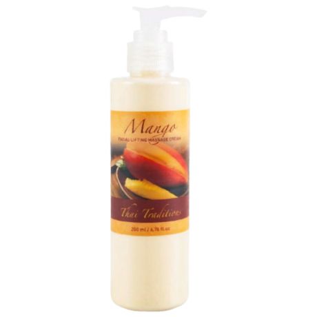 Thai Traditions Mango Facial Lifting Massage Cream Массажный подтягивающий крем для лица Манго, 200 мл