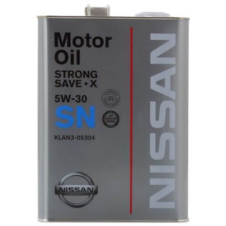 Моторное масло Nissan SN Strong Save X 5W-30 4 л