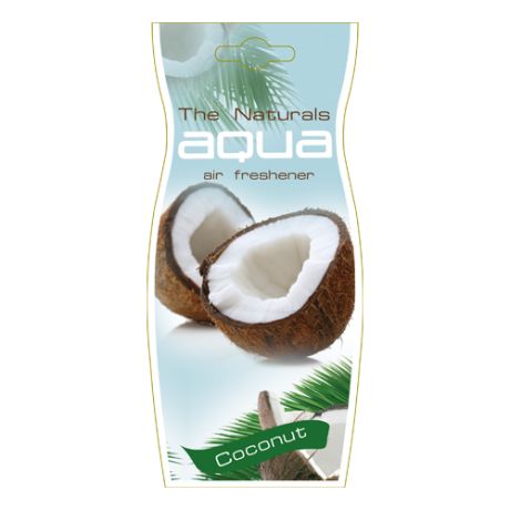 Aqua Ароматизатор для автомобиля Naturals Fruit Drop Coconut 12 г