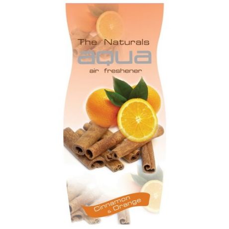 Aqua Ароматизатор для автомобиля Naturals Fruit Drop Cinnamon & Orange 12 г