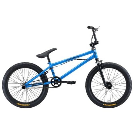 Велосипед BMX STARK Madness BMX 3 (2019) голубой/черный (требует финальной сборки)