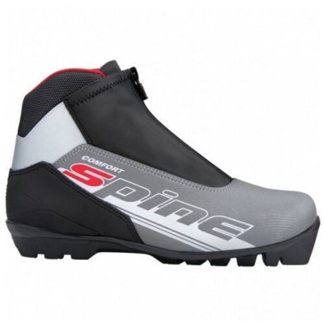 Ботинки для беговых лыж Spine Comfort 483/7 серый/черный 36