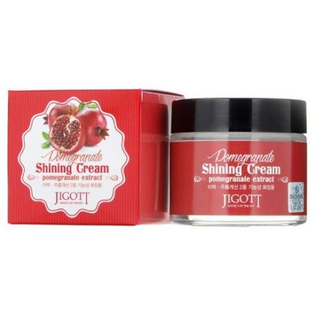 Jigott Крем для лица с экстрактом граната Shining Cream Pomegranate Extract, 70 мл
