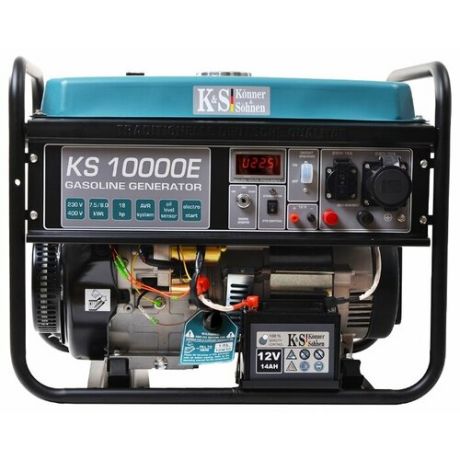 Бензиновый генератор K&S Könner & Söhnen KS 10000E (7500 Вт)