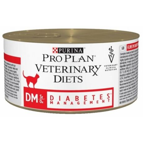 Корм для кошек Pro Plan Veterinary Diets Feline DM Diabetes Management canned (0.195 кг) 1 шт.