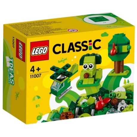 Конструктор LEGO Classic 11007 Зелёный набор для конструирования