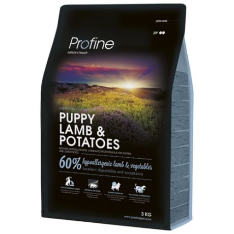 Корм для собак Profine (3 кг) Puppy Lamb & Potatoes