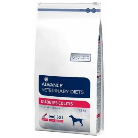 Сухой корм для собак Advance Veterinary Diets при сахарном диабете, при избыточном весе 12 кг