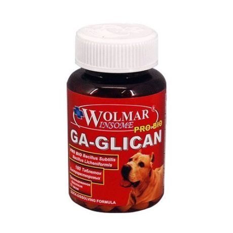Добавка в корм Wolmar Winsome Pro Bio Ga-Glican 180 шт.