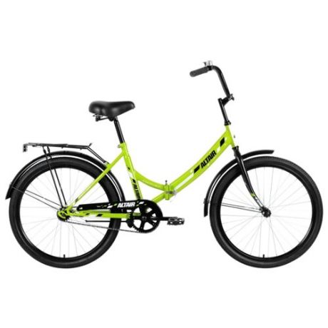 Городской велосипед ALTAIR City 24 (2019) зеленый 16" (требует финальной сборки)