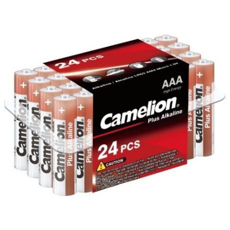 Батарейка Camelion Plus Alkaline AAA 24 шт блистер