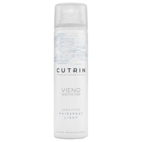 Cutrin Лак для волос без отдушки Vieno, слабая фиксация, 100 мл