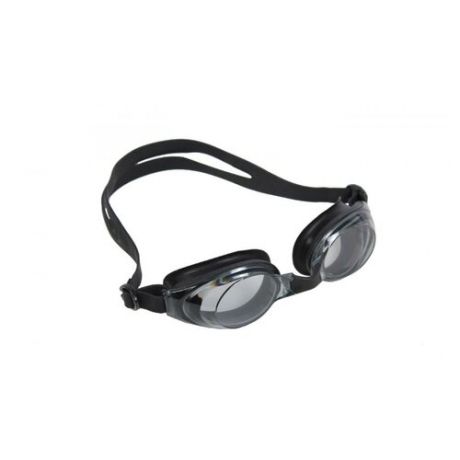 Очки для плавания BRADEX Регуляр черный/серый
