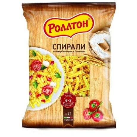 Роллтон Макароны спирали №14, 400 г