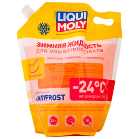 Жидкость для стеклоомывателя LIQUI MOLY ANTIFROST ScheibenFrostschutz, -24°C, 3.5 л