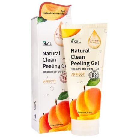 Ekel Пилинг-скатка Natural Clean Peeling Gel Apricot с экстрактом абрикоса 180 мл