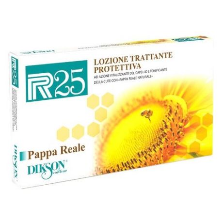 Dikson Pappa Reale Лосьон тонизирующий защитный для волос и кожи головы P.R.25, 10 мл, 10 шт.