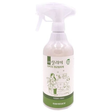Sallimi спрей EM Deodorant Multipurpose нейтрализатор запаха многофункциональный с антибактериальным эффектом, 500 мл 1 шт.
