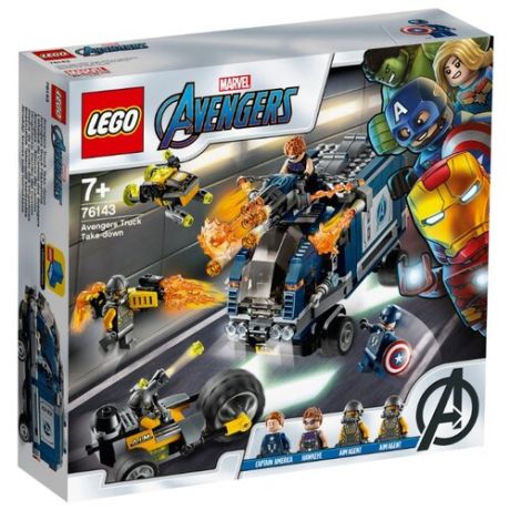 Конструктор LEGO Marvel Super Heroes 76143 Мстители: Нападение на грузовик