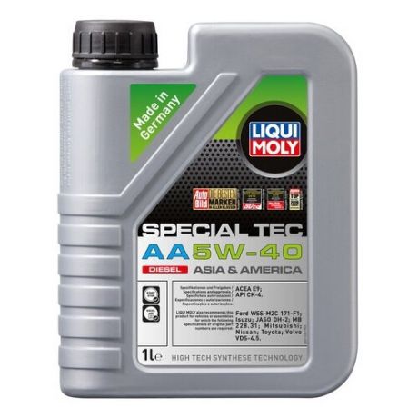 Моторное масло LIQUI MOLY Special Tec AA Diesel 5W-40 1 л