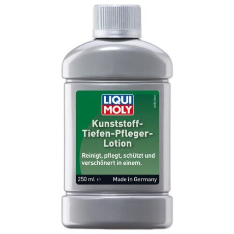 LIQUI MOLY Лосьон для ухода за пластиком салона автомобиля Kunststoff-Tiefen-Pfleger-Lotion 1537, 0.25 л